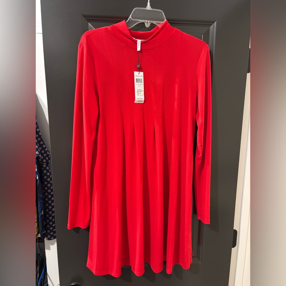 BCBGeneration Vibrant Red Dress medium